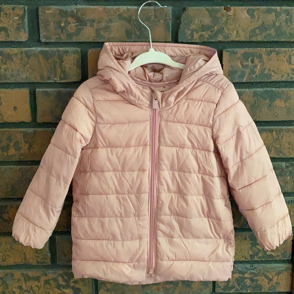 Old Navy Hooded Puffer Jacket.